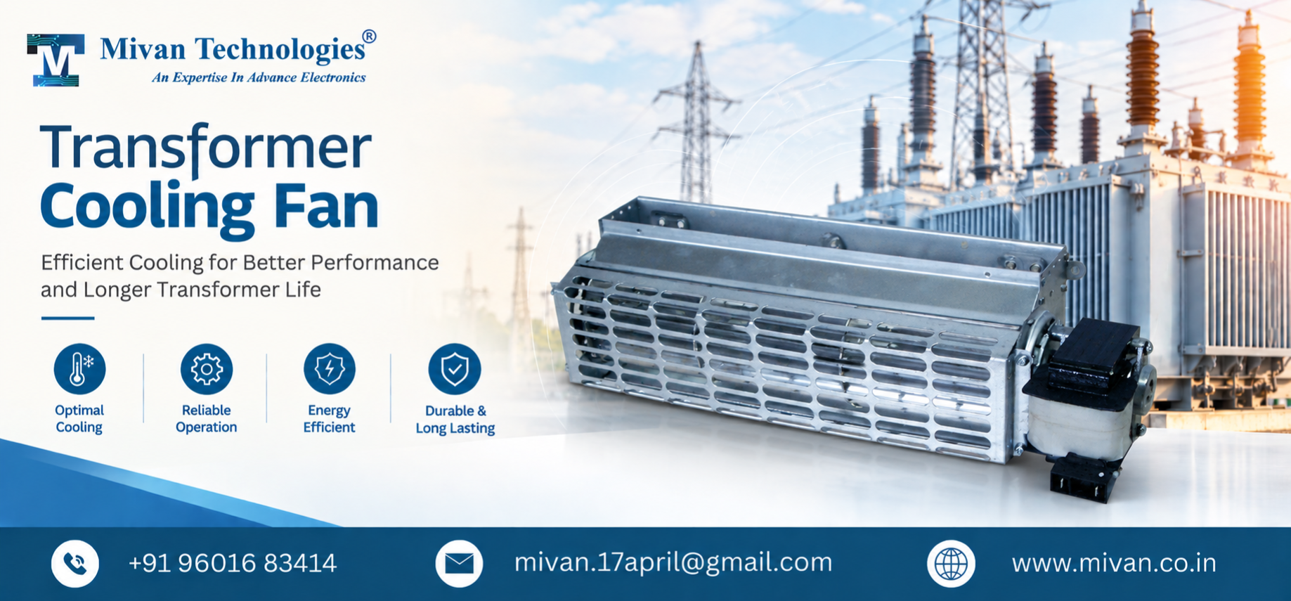 Transformer Cooling Fan