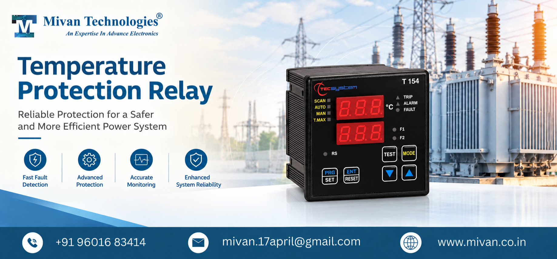 Temperature Protection Relay
