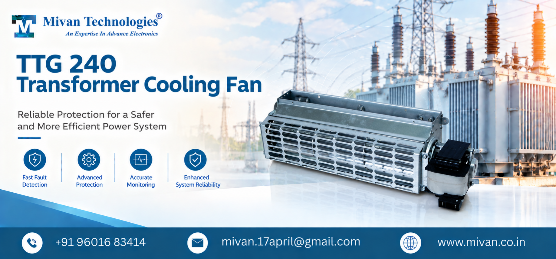 TTG 240 Transfoermer Cooling Fan