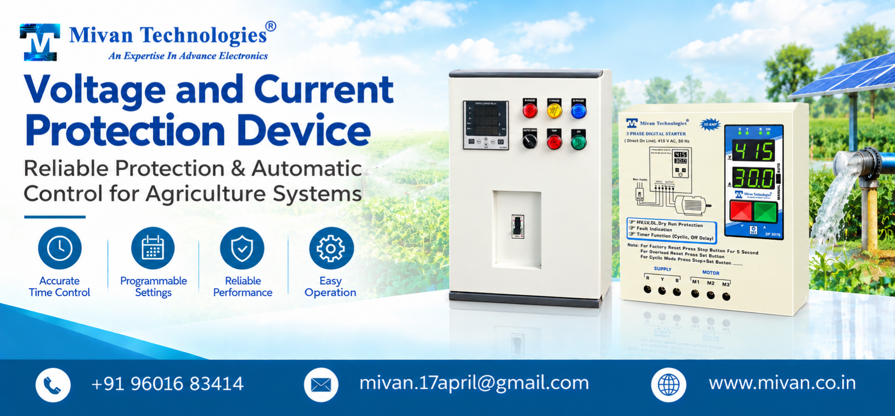 Voltage and Current Protection Device