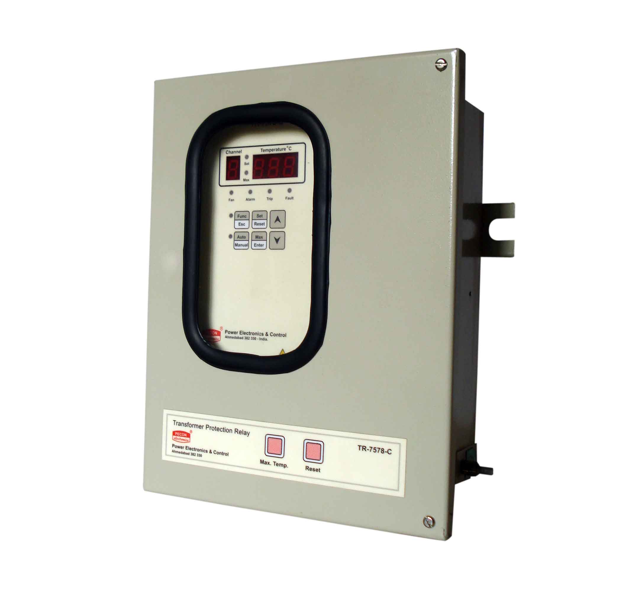 TR 7578 C Eight channel temperature scanner with RS 485 remote output Transformer Protection Relay