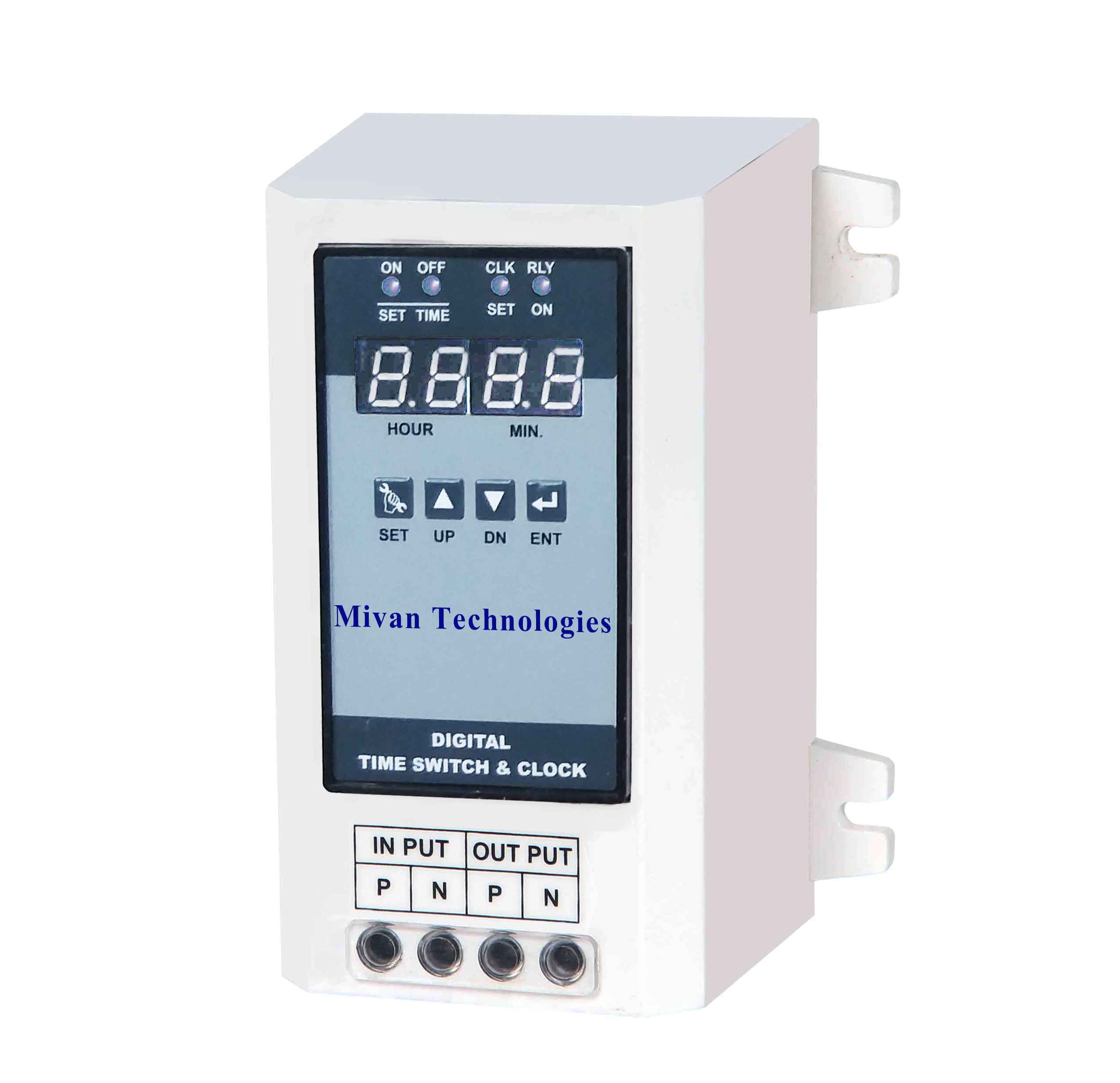 DTS 120 2 Digital Time switch with battery backup for single phase