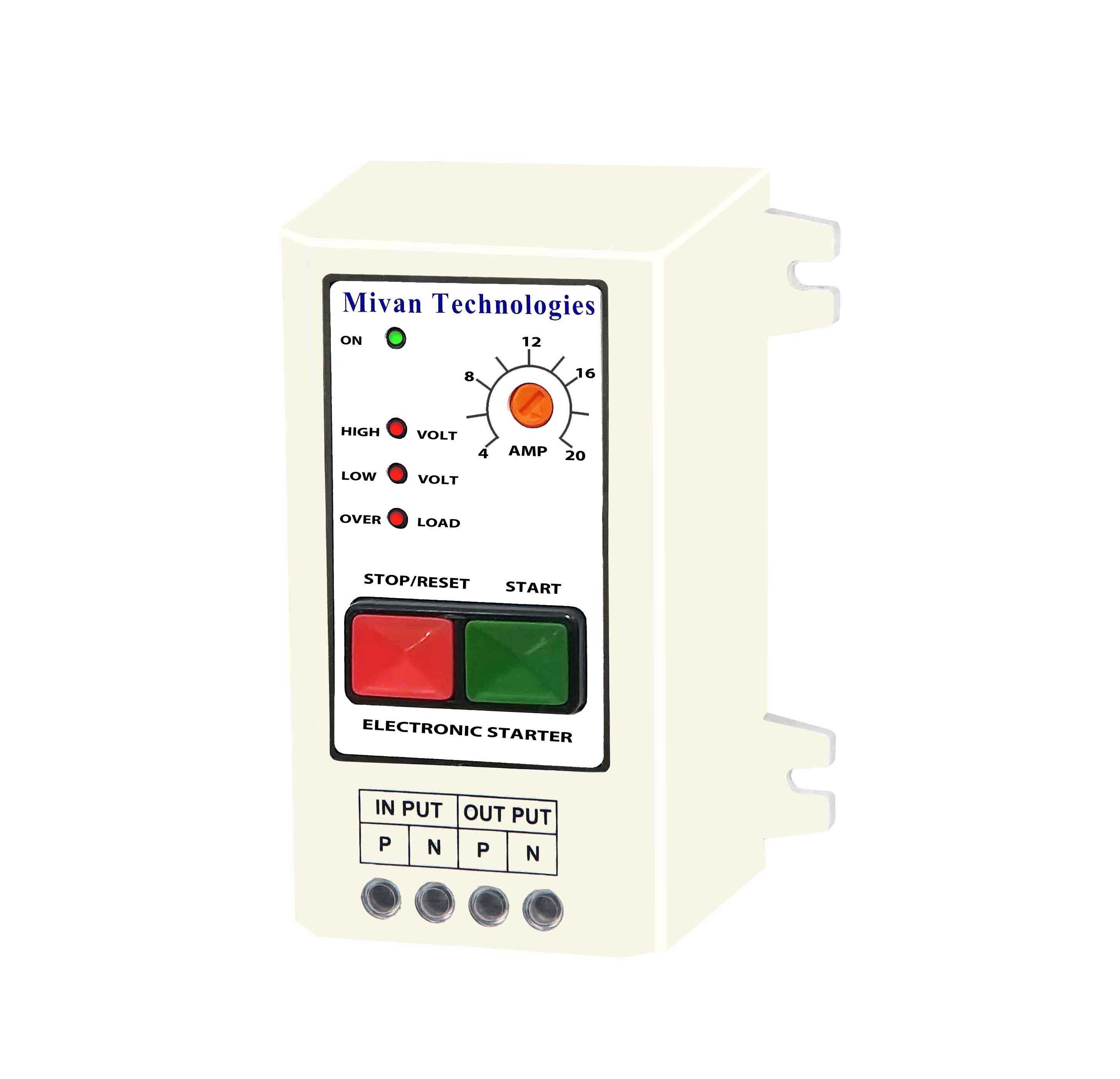 ES Single Phase Electronic starter for motor with HV LV & OL protection suitable for all single phase appliances