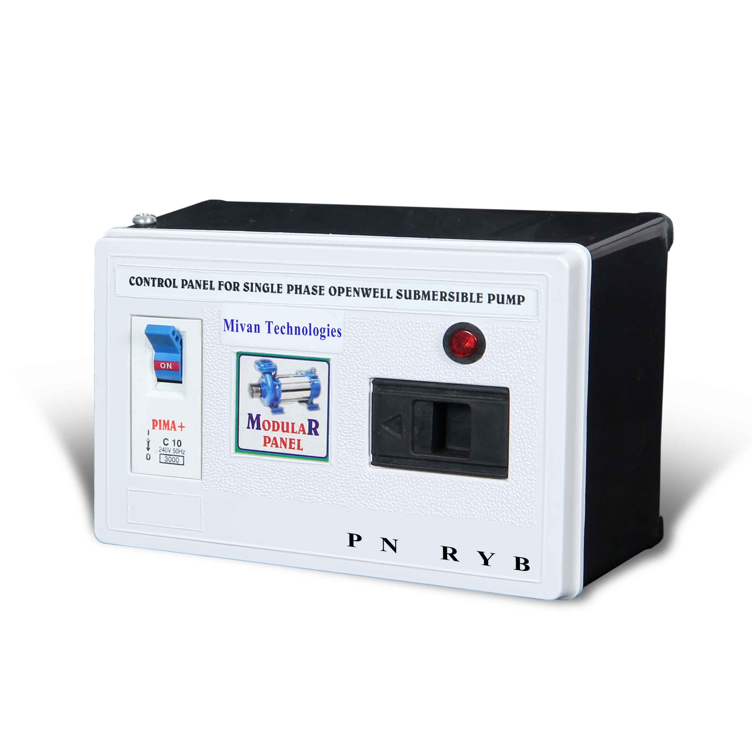 Single Phase motor starter suitable for all single phase submersible motor and pump suitable up to 1.5 hp motor