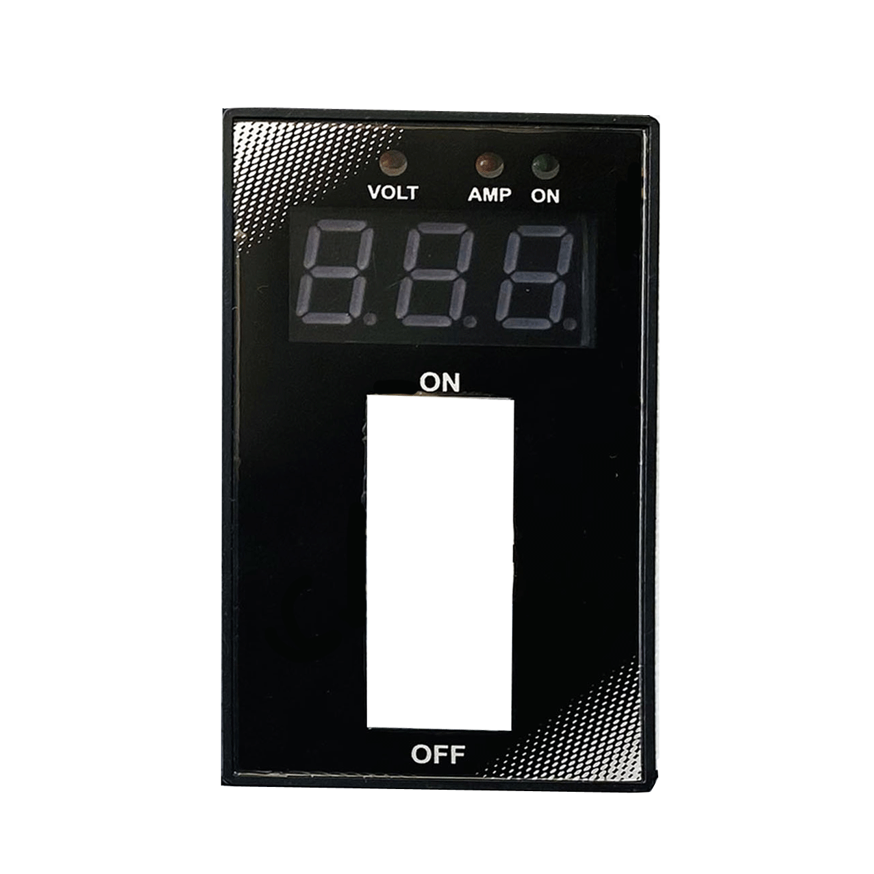 digital voltage and amp meter single display with CT