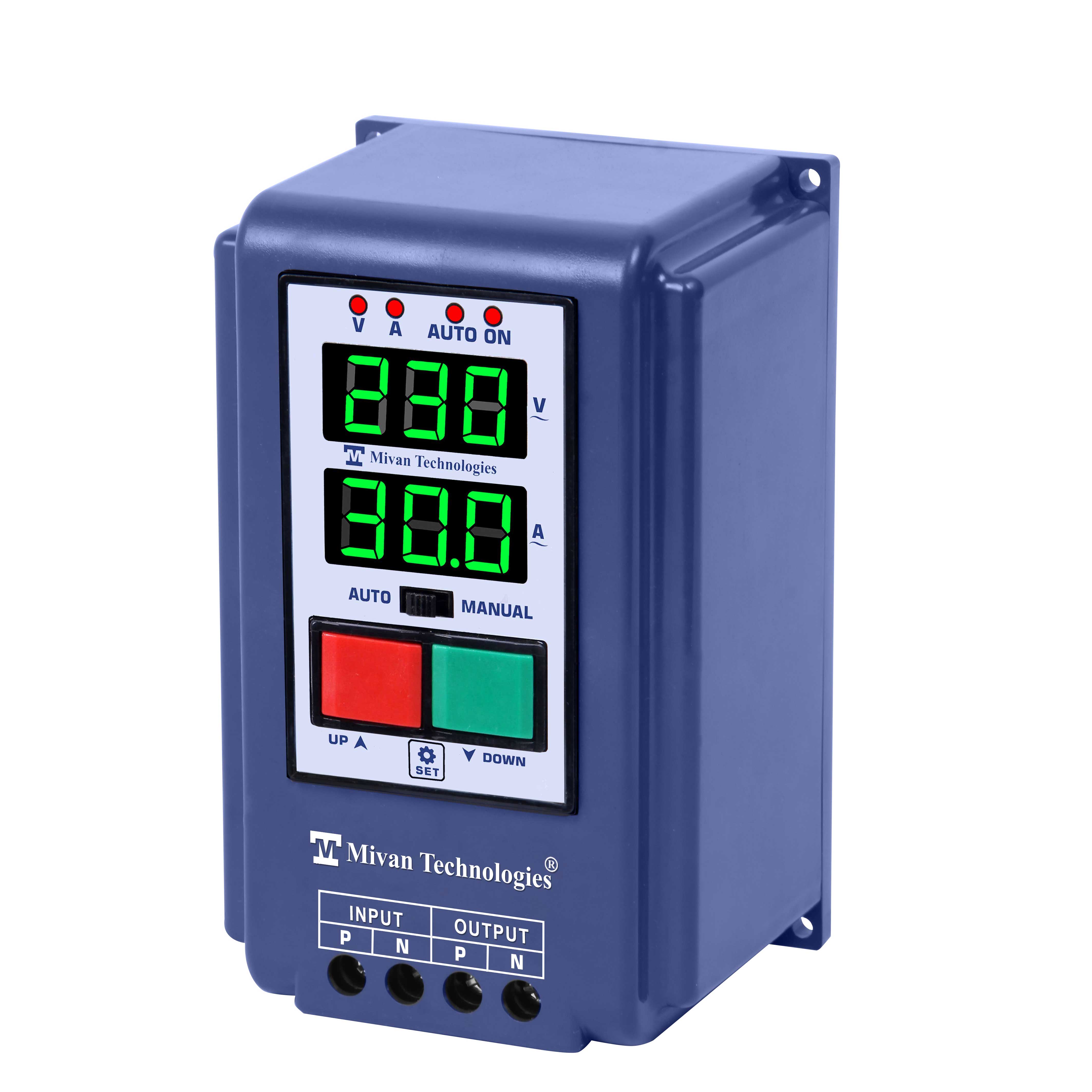 DS HD Single Phase motor starter with HV LV & OL and dry run protection cyclic timer suitable for all single phase appliances Suitable up to 3 hp motor