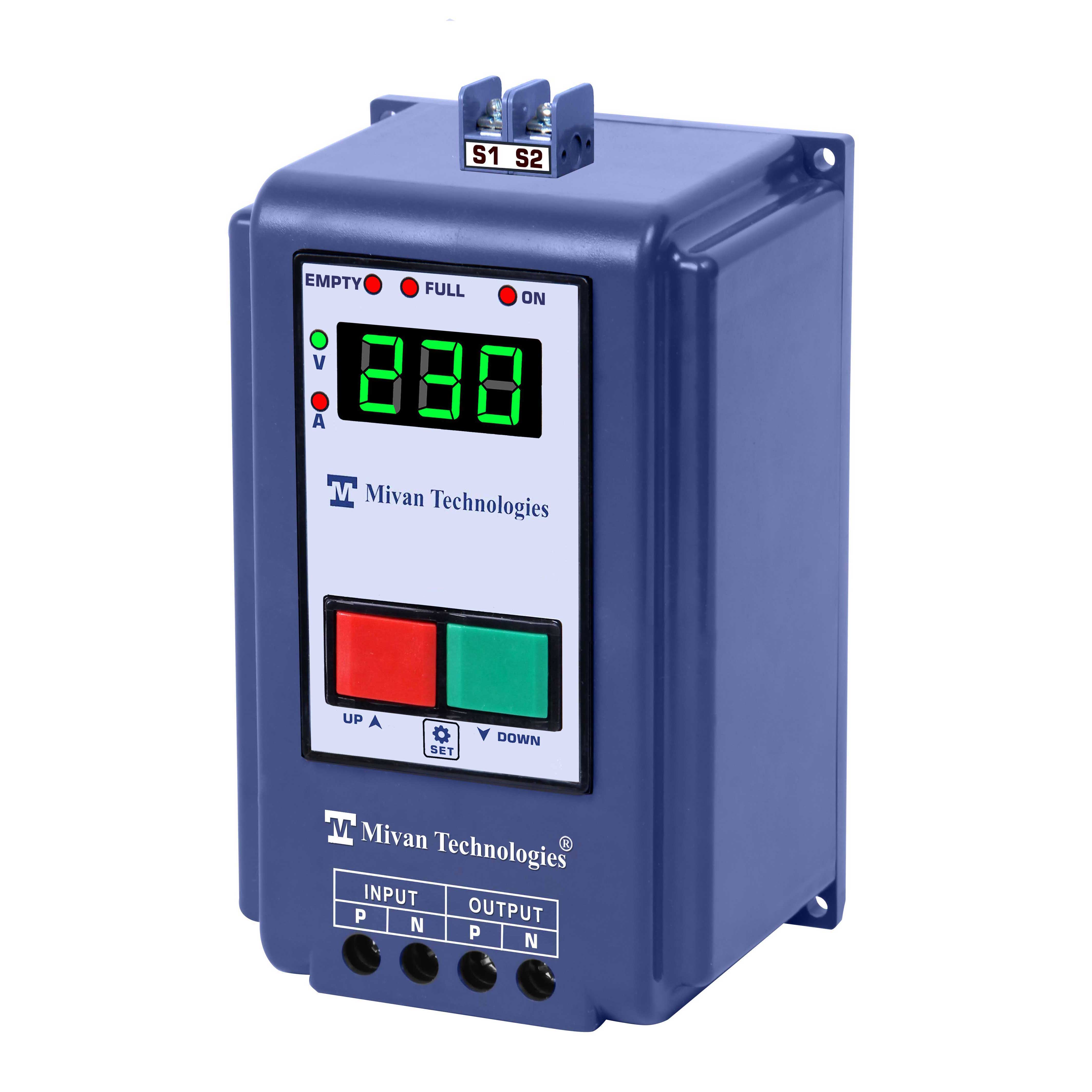 WLC RL 1D HD Semi automatic digital water level controller with HV LV OL DRY RUN protection